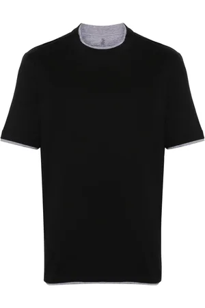 Brunello Cucinelli Layered-effect T-shirt