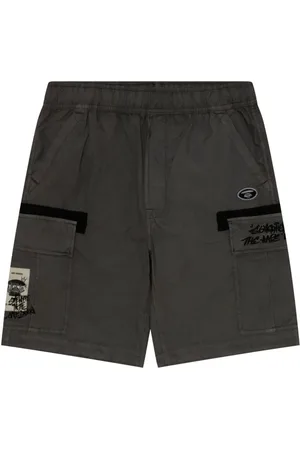 A Bathing Ape Logo-appliqu?? cargo shorts