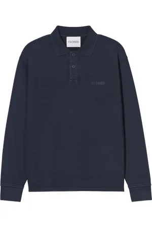 Closed Organic-cotton polo sweatshirt
