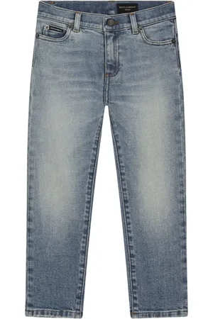 Dolce & Gabbana Logo-print skinny jeans