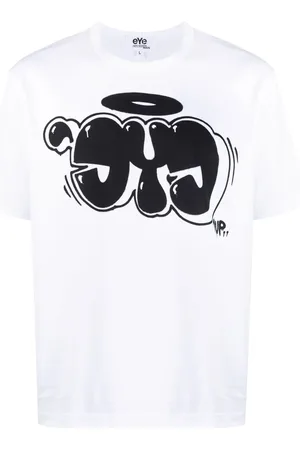JUNYA WATANABE Graffiti-print T-shirt
