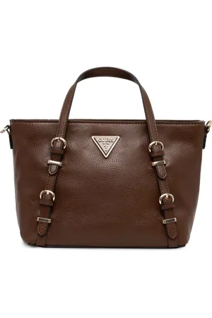 Guess Structured leather tote bag
