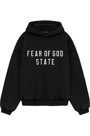 FEAR OF GOD Logo-print hoodie