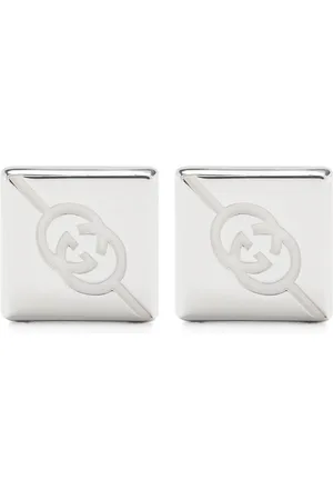 Gucci Square Interlocking G stud earrings