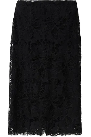 Fabiana Filippi Macram?? lace skirt