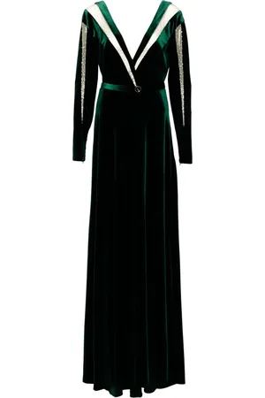 Saiid Kobeisy Velvet long dress