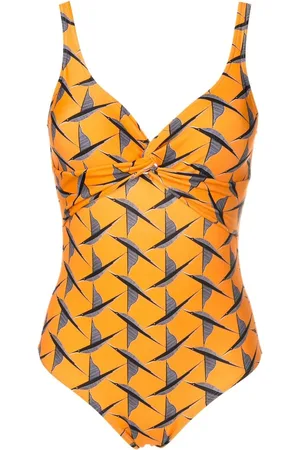 Lygia & Nanny Adriana twisted swimsuit