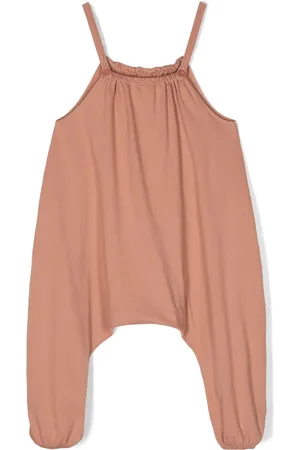 Rick Owens Ruched jersey dungaree