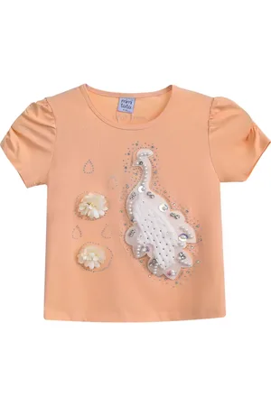 Mimi Tutu Peacock-appliqu?? T-shirt