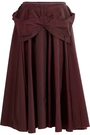 Maison Margiela A-line midi skirt