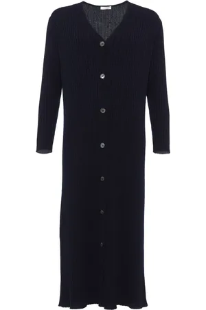 ERES Flirt buttoned ribbed-knit dress