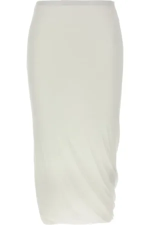 Jil Sander Cotton midi skirt
