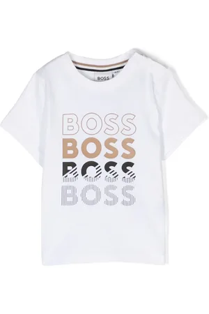 HUGO BOSS Logo-print cotton T-shirt