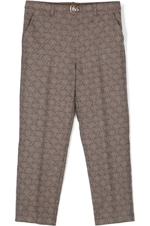 Gucci GG Supreme-pattern trousers