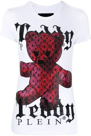 Philipp Plein Monogram teddy-print T-shirt