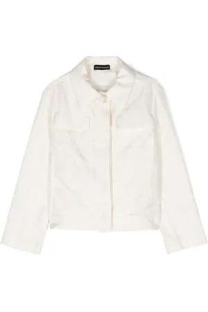 Emporio Armani Logo-jacquard shirt jacket