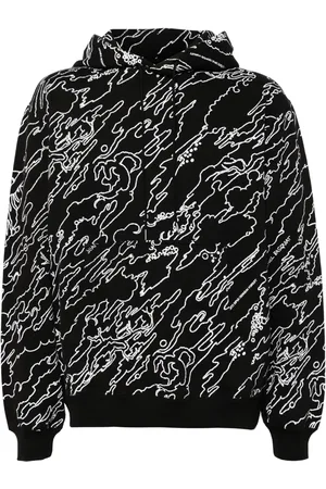 Maharishi Graphic-print cotton hoodie