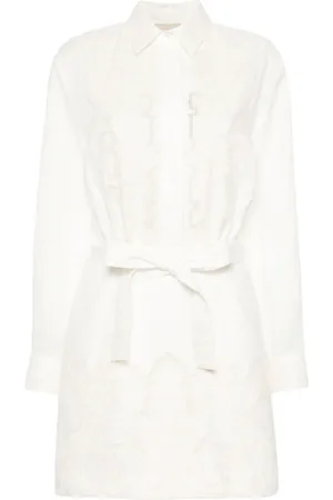 ALÉMAIS Pegasus belted minidress