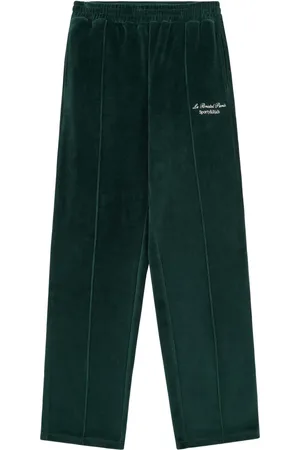 Sporty & Rich Faubourg velour track pants