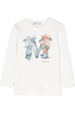 MONNALISA Floral-print T-shirt