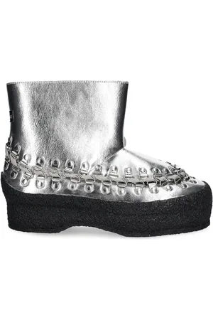 Bluemarble Metallic-effect ankle boots