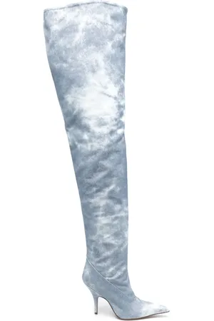 Gia Borghini Gia 33 100mm pointed-toe boots
