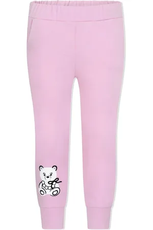 Simonetta Teddy bear-print cotton leggings