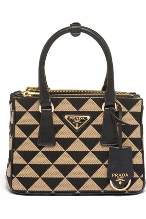 Prada Symbole embroidered mini bag