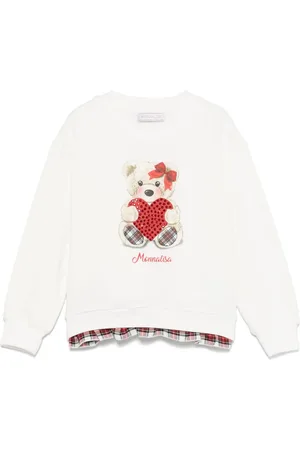 MONNALISA Teddy bear-print T-shirt