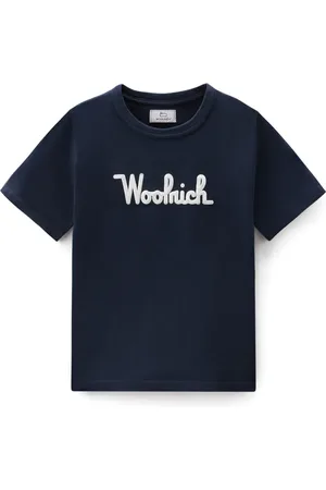 Woolrich Logo-embroidered cotton T-shirt