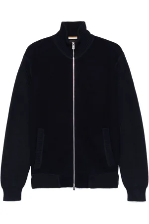 HUGO BOSS Cable-knit cardigan