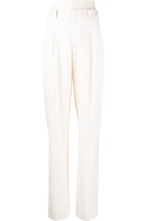 MONSE Double-waist straight-leg trousers