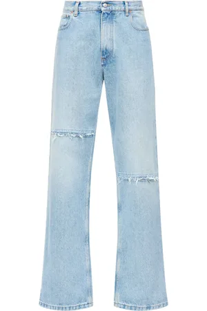 Maison Margiela Distressed-effect straight-leg jeans