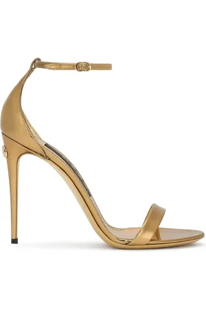 Dolce & Gabbana Keira metallic sandals