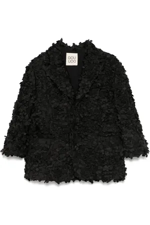 DOUUOD KIDS Floral-appliqu?? blazer