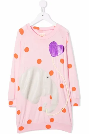 Wauw Capow by Bangbang Ellen Elephant Polka dress