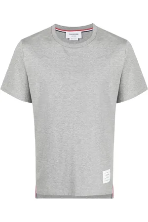 Thom Browne Logo-patch short-sleeved T-shirt