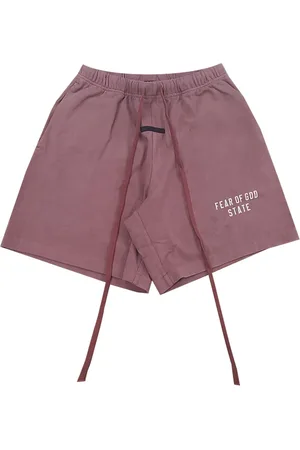 FEAR OF GOD Logo-print shorts