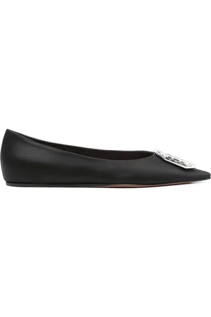 Amina Muaddi Camelia ballet flats
