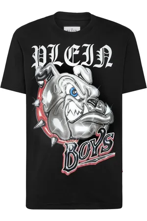 Philipp Plein Bulldogs cotton T-shirt