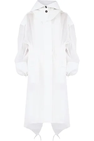 Salvatore Ferragamo Unlined organza trench