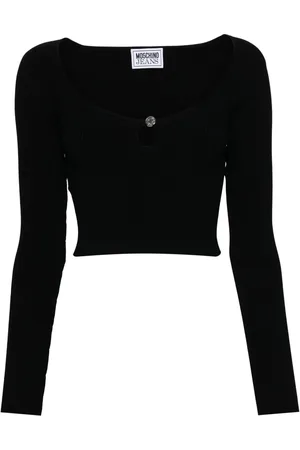 Moschino Ribbed-knit top