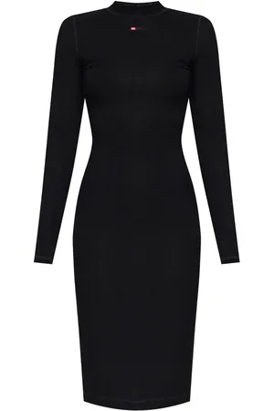 Diesel D-Mokky-Ls-Microdiv midi dress