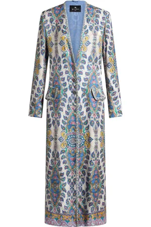 Etro Paisley-print duster coat