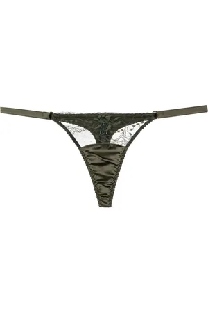Fleur of England Ingrid silk thong