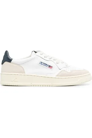Autry Medalist suede-panel sneakers