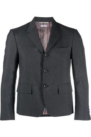 Thom Browne Single-breasted wool blend blazer