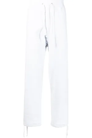 SUICOKE Drawstring-waist cotton track trousers