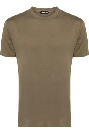 Tom Ford Logo-embroidered jersey T-shirt