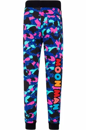 A Bathing Ape X Kid Cudi "Camo" track pants